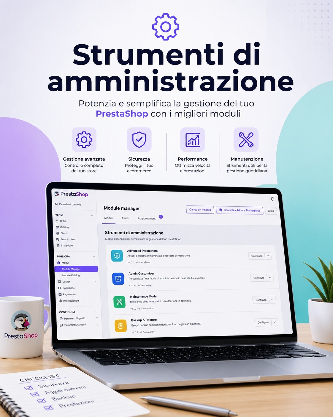 Strumenti di amministrazione